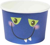 Smiffys Halloween Decoratie Monster Tableware - Party Treat Tubs Blauw
