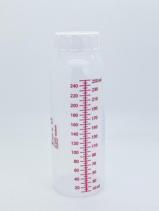 Sterifeed Herbruikbare Moedermelk Bewaarfles 250ml - Steriel Verpakt 20 stuks - Sterifeed
