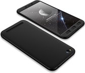 360 full body case voor Xiaomi Redmi 5A - zwart