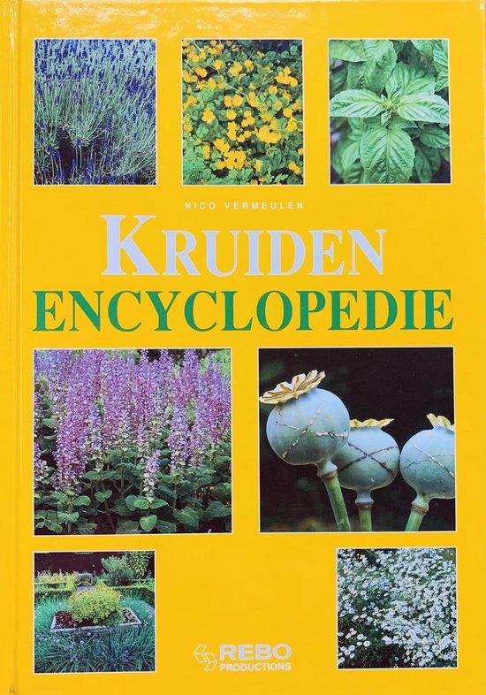 Cover van het boek 'Geillustreerde kruiden encyclopedie' van N. Vermeulen