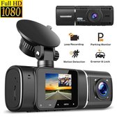 TecEye Dashcam voor Auto Full HD - Dashboard Camera - Parkeermodus - Met 32GB SD kaart - Nachtzicht - 2 in 1 - Dashcam Voor Auto