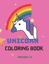 Unicorn Coloring books for kids 4-8