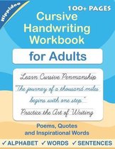Master Print and Cursive Writing Penmanship for Adults- Cursive handwriting workbook for Adults