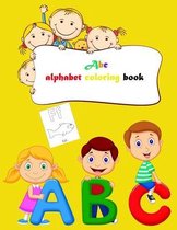 Abc alphabet coloring book