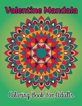 Valentine Mandala Coloring Book For Adults