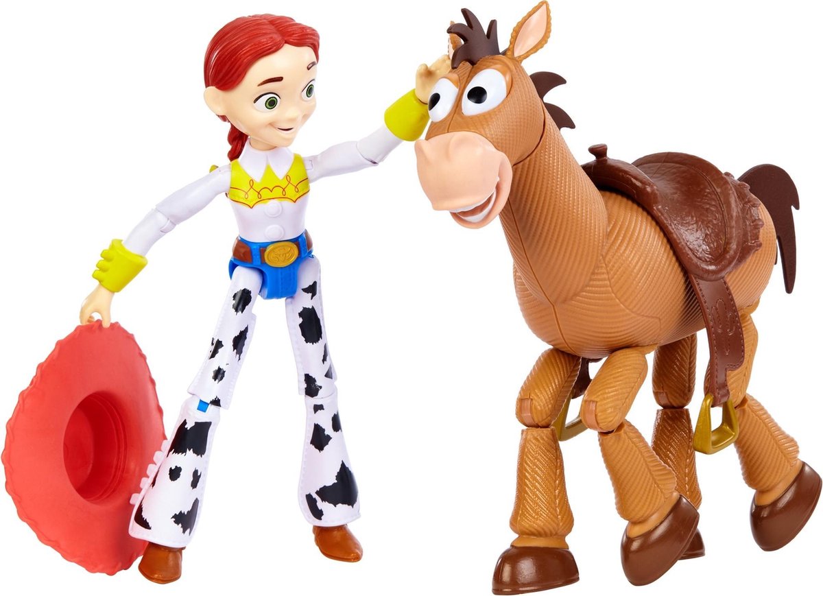 Nationaal Te voet straf Disney Speelset Toy Story Woody En Bullebeest 23,5 Cm | bol.com