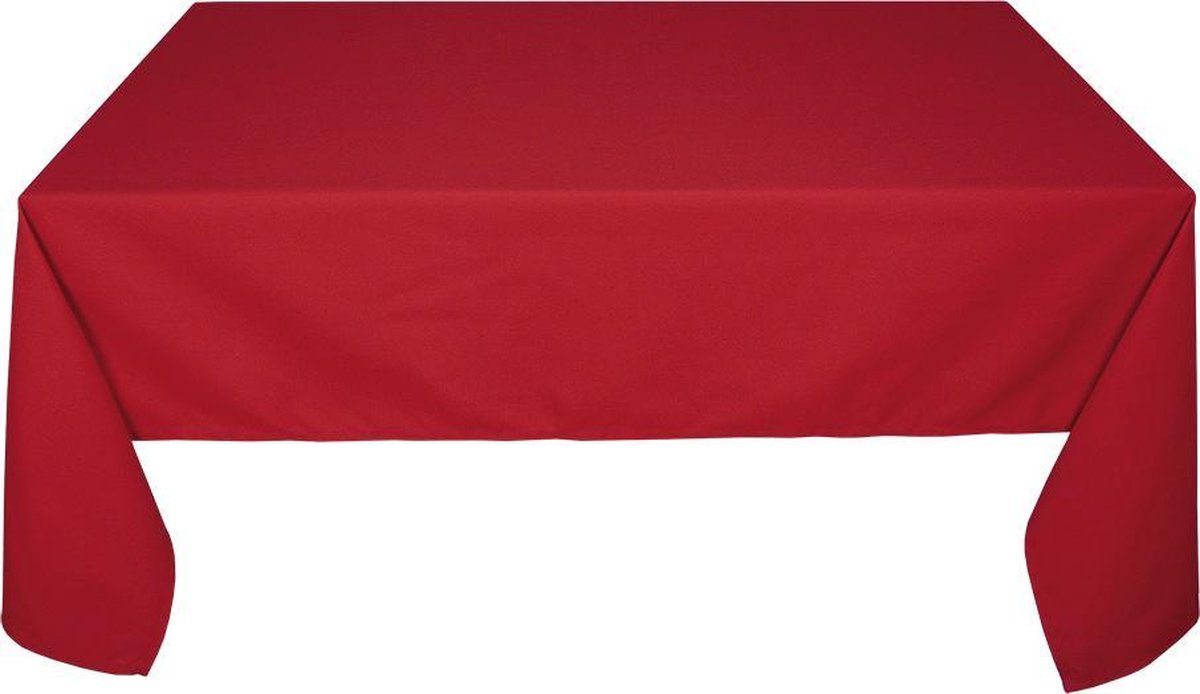 Treb Horecalinnen Tafelkleed Red 178x178cm - Treb SP