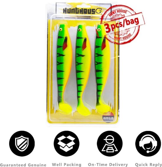 Hunthouse Vos Easy Swim Shiner 15cm (150mm) 3 Stuk van Hunthouse — afbeelding 2