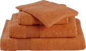 Livello Washand Home Collection Terra 100% katoen 16x21 cm (6 stuks)