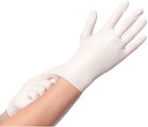 GN92 witte nitril Handschoenen - poeder-/latex vrij - wit- M - 200 stuks