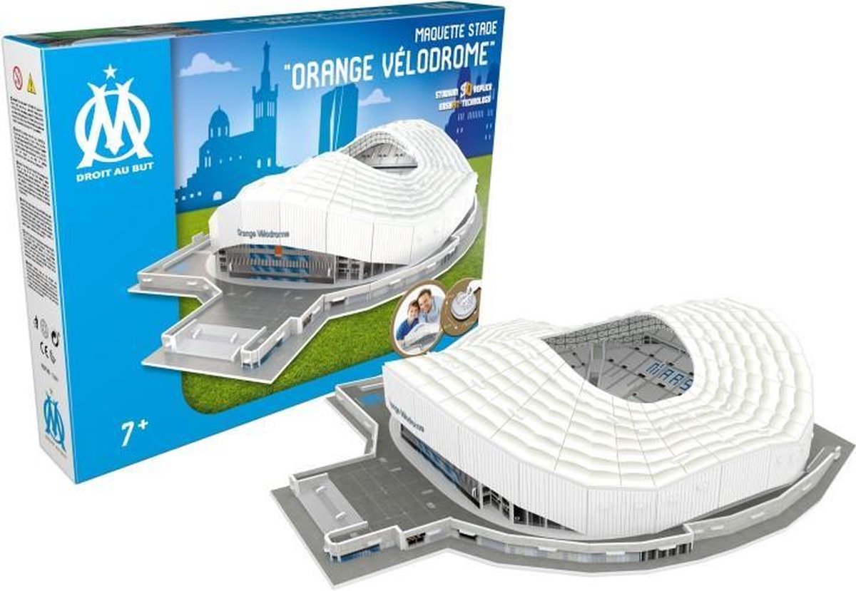 Puzzel Olympique Marseille Orange Velodrome: 69 stukjes | bol