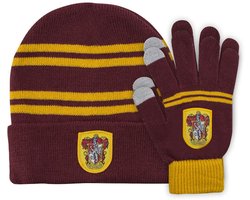 Harry Potter - Gryffindor Child's Hat & Mittens Set