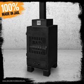 Thumbs Up Gate (Black Edition) - Tuinhaard - BadBoysBrand - Staal - 100% Made in Jail