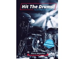 Hit the drums! - Leren drummen voor beginners - Drumboek met online audio