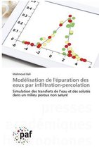 Modélisation de l'épuration des eaux par infiltration-percolation