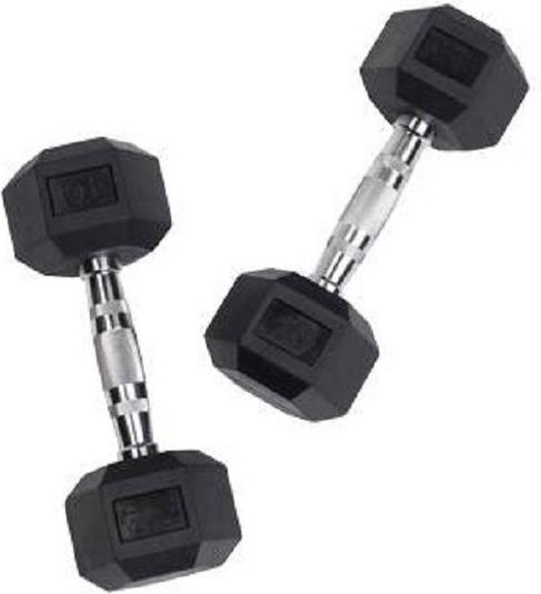 Body-Solid Hexagon Rubber Dumbbell set (Gewicht: 6 kg)