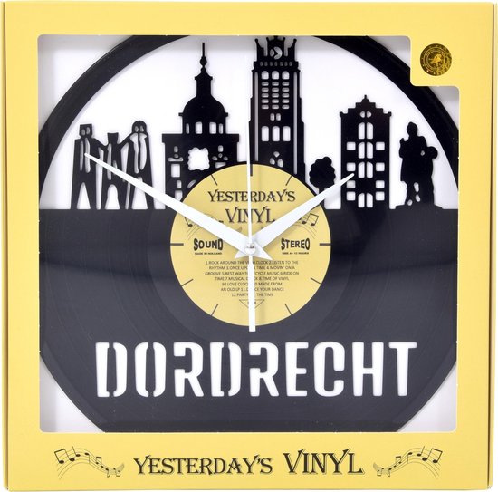 Vinyl Klok - Skyline Dordrecht - LP - Langspeelplaat - Met geschenkverpakking - Yesterdays Vinyl