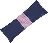 Oogkussen lavendel biologisch blauw - 22x8 - 140 - Katoen - Blauw