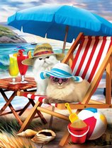 Beach Cats 300 XXL Sunsout  puzzel met grote stukken