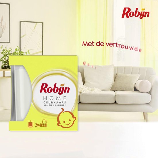 Robijn Geurkaars Zwitsal - 6 stuks - Voordeelverpakking | bol.com