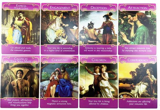 Thumbnail van een extra afbeelding van het spel The Romance Angels Oracle Cards