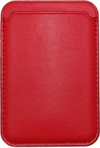 MagSafe kaarthouder - Magnetische leren kaarthouder - iPhone 12 / iPhone 12 Pro / iPhone 12 mini / iPhone 12 Pro Max - Pasjeshouder - Wallet - Zwart