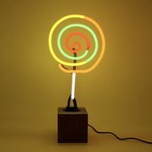 Locomocean Neon Lamp Op Betonnen Sokkel | Lollipop