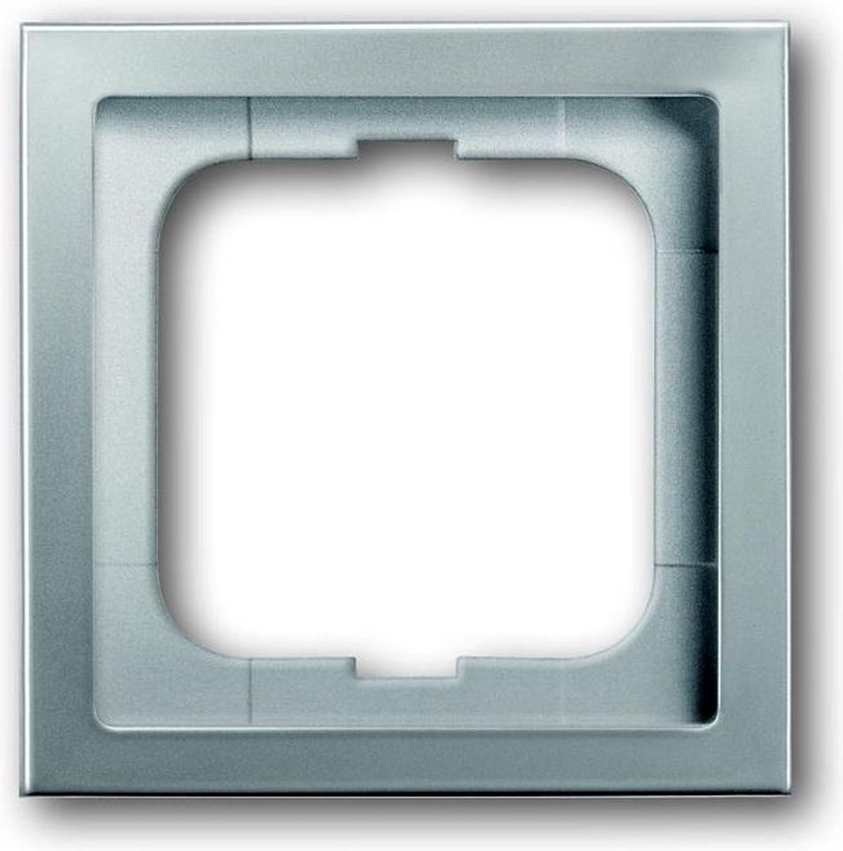 Busch-Jaeger Pure Stainless Steel afdekraam 1-voudig, edelstaal
