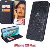 EmpX Telefoonhoesje - Book Case - Geschikt Voor Apple IPhone Xs Max - Zwart
