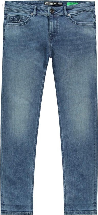 Cars Jeans Heren DOUGLAS DENIM Regular Fit STONE USED  - Maat 31/36