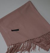 Kasjmier sjaal - koudebeschermingsstola - roze
