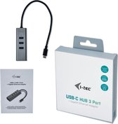 i-tec Netwerkadapter 10 / 100 / 1000 MBit/s USB-C