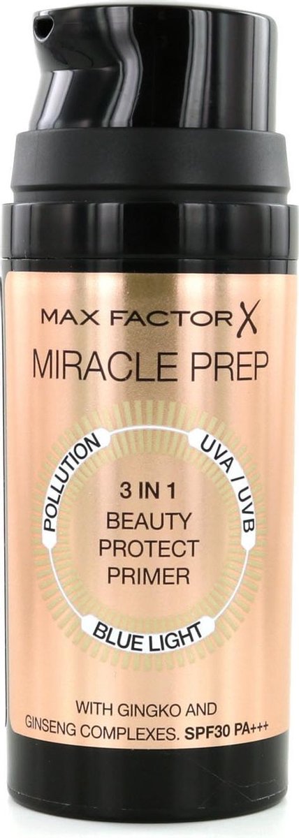 Max Factor Miracle Prep 3 in 1 Beauty Protect Primer bol