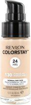 Revlon Colorstay Natural Finish Foundation - 130 Porcelain (voor normale tot droge huid)