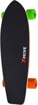 Move SkateboardKinderen - zwart/groen/oranje/rood
