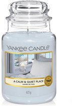 Bougie parfumée Yankee Candle Large Jar - Un endroit calme et tranquille