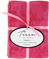 01 Gewolkte Bundel roze tinten Tissu de Marie