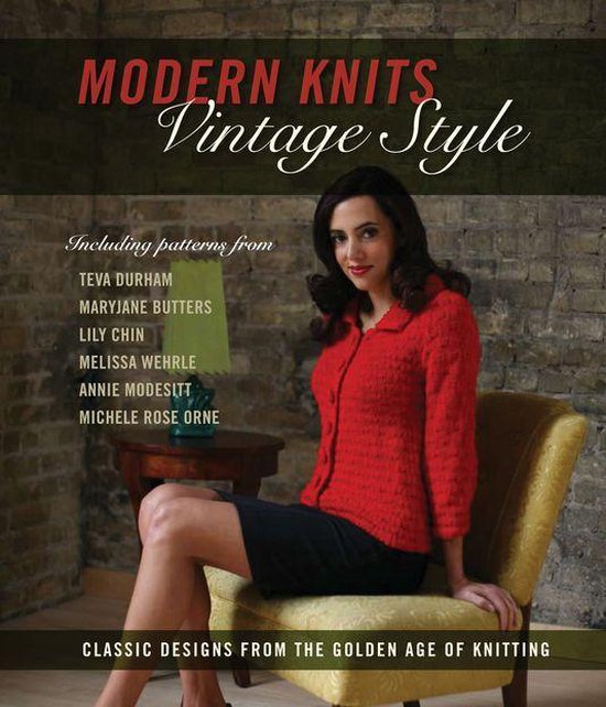 Modern Knits, Vintage Style - cover