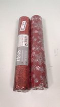 Deco papier - Rood/Kerst - 28x250CM | H&S Collection