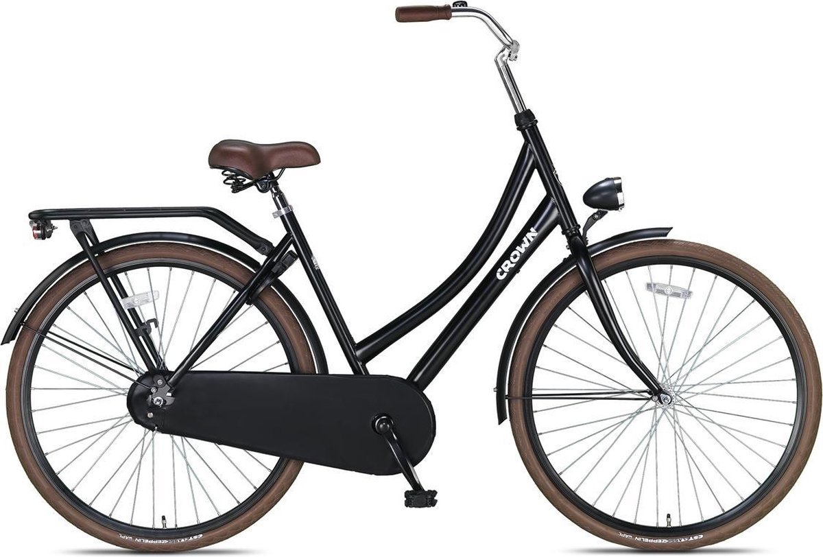 Crown Moscow Omafiets 28 inch 53cm Bruin