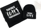 Laatste set: Fortnite muts en sjaal set - Fortnite Squadgoals - winter - muts - sjaal - Fortnite Squadgoals