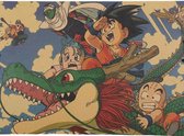 Poster - Dragon Ball Anime Collage - 35 X 51 Cm - Multicolor