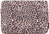 Laptophoes 15.6 Inch - Hoes Geschikt voor o.a MacBook 2021 16 Inch - Laptop Sleeve - Panterprint