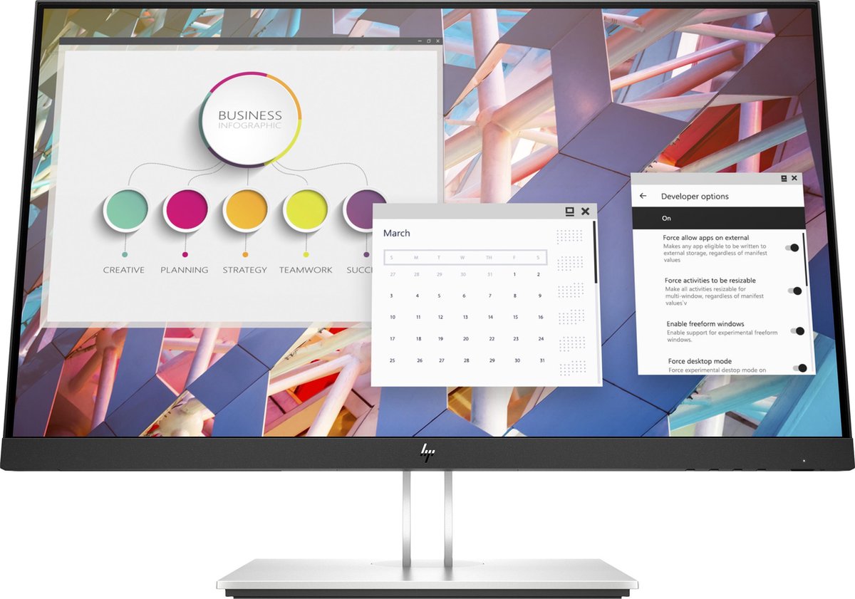 HP EliteDisplay E24 G4 - Full HD IPS Monitor - 24 Inch op Prijzenvolger.com