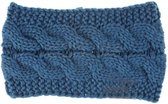 Warme Gebreide Hoofdband - Dames Oorwarmers Haarband - Oorwarmers hoofdband – Blauw