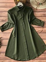 Klassiek-moderne blouse met kentkraag
