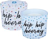 Bomb Cosmetics Hip Hip Hooray Wrapped Candle