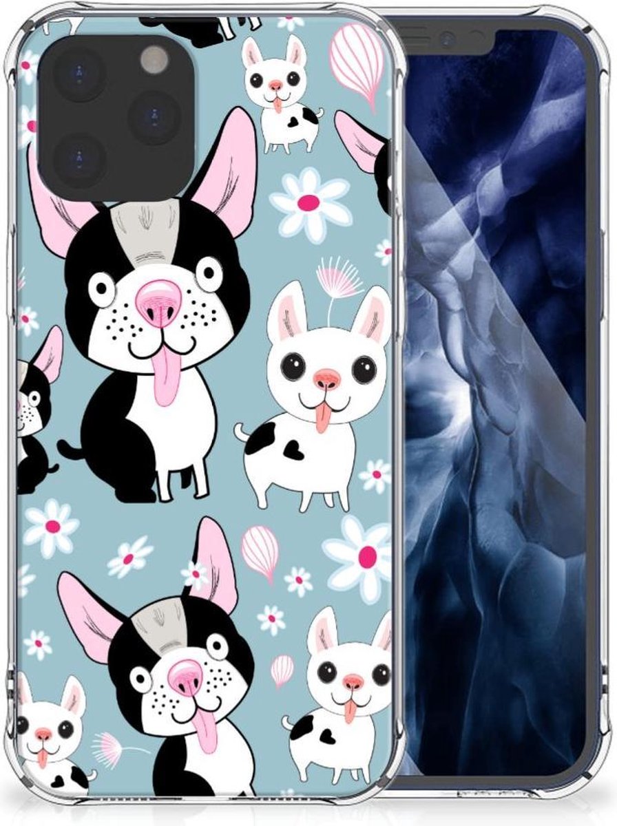 TPU Case Anti-Shock voor iPhone 12 Pro Max Case Anti-shock Hondjes