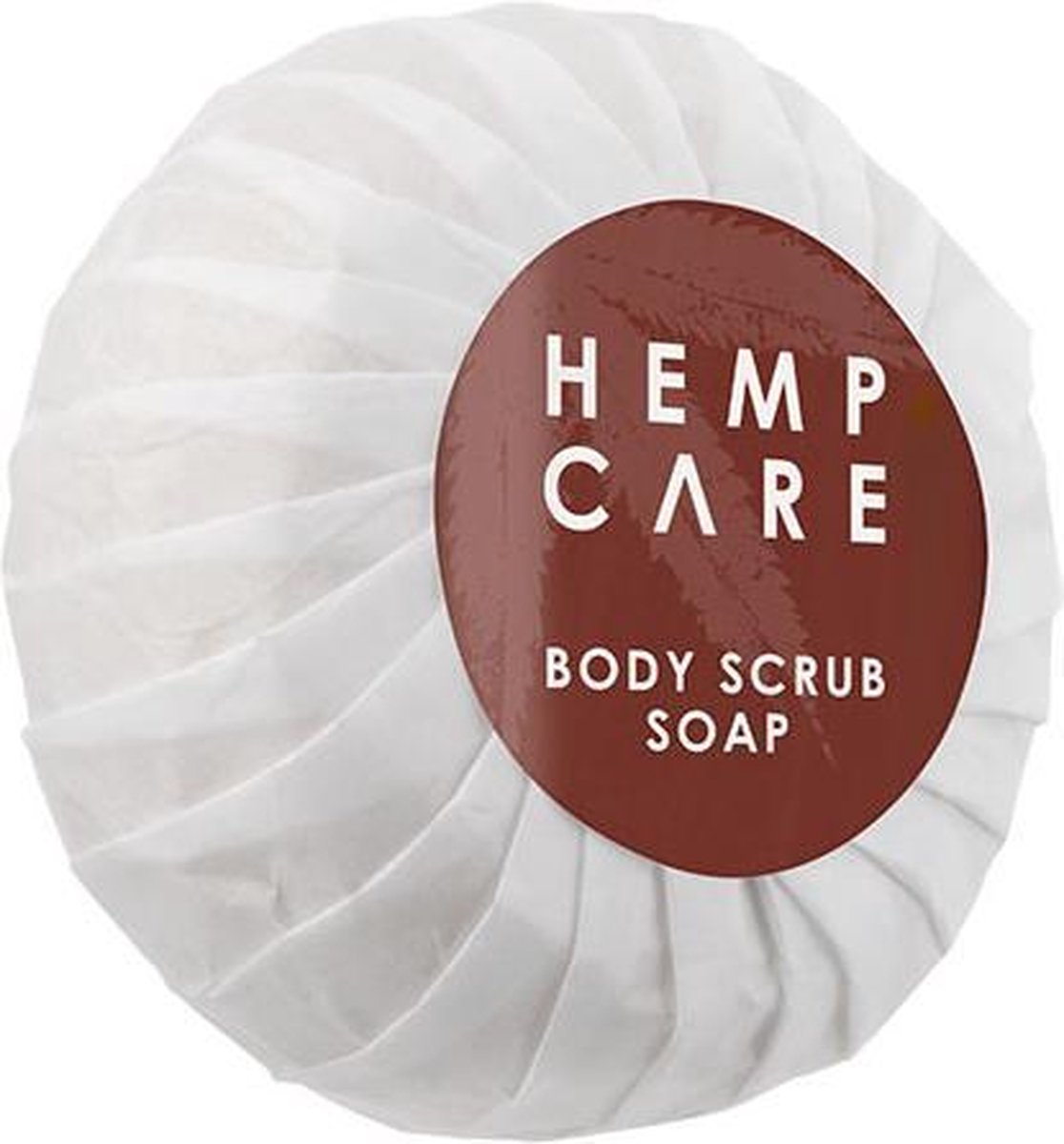 Hemp Care Scrub Soap - Exfoliërende Zeep Scrub - Zoete Amandel en Hennepolie - Stuk 100 gr