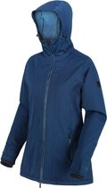Regatta Outdoorjas Rainow Dames Polyester Blauw Maat 44